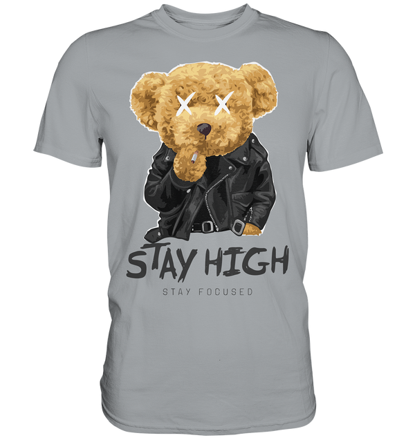 STAY HIGH -  STAY FOCUSED - Loose Fit Shirt - WALiFY