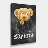 STAY HIGH, STAY FOCUSED - Teddy - Black Edition - erfolgslustig