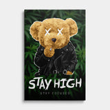 STAY HIGH, STAY FOCUSED - Teddy - CBD Edition - erfolgslustig