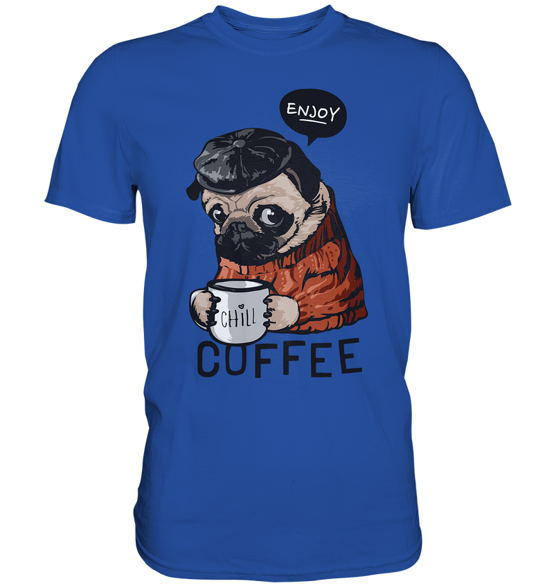 ENJOY COFFEE - Mops - Loose Fit Shirt - WALiFY