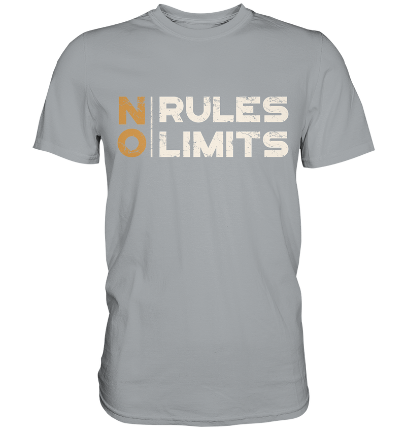 NO RULES / NO LIMITS - Loose Fit Shirt - WALiFY