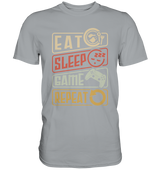 eat sleep game repeat  - Classic Shirt - WALiFY