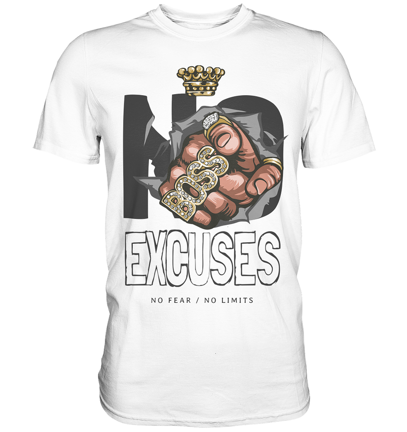 NO EXCUSES - Boss - Loose Fit Shirt - WALiFY