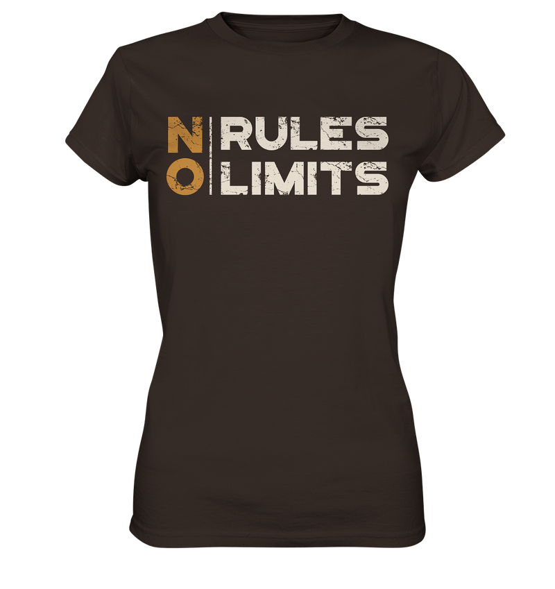NO RULES / NO LIMITS - Ladies Shirt - WALiFY