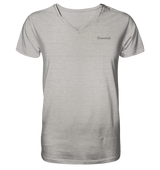 Essential. - Mens Organic V-Neck Shirt - WALiFY