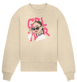 GiRL PoWeR - Organic Oversize Sweatshirt - WALiFY