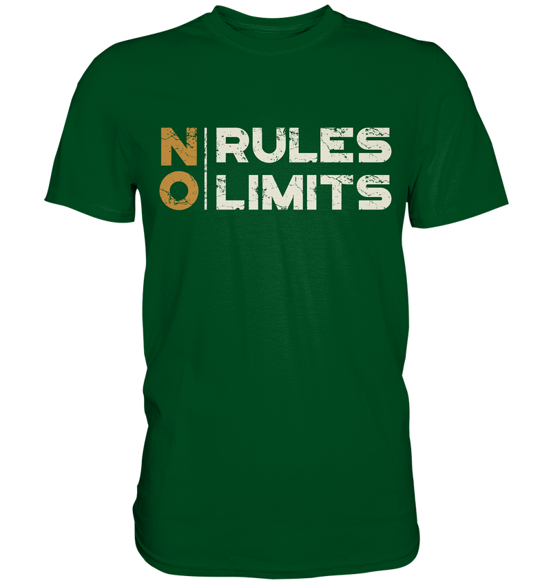 NO RULES / NO LIMITS - Regular Fit Shirt - WALiFY