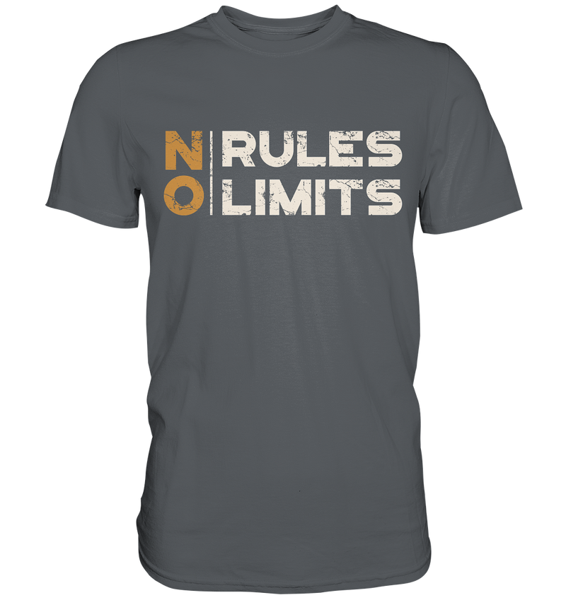 NO RULES / NO LIMITS - Regular Fit Shirt - WALiFY