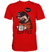 ENJOY COFFEE - Mops - Regular Fit Shirt - WALiFY