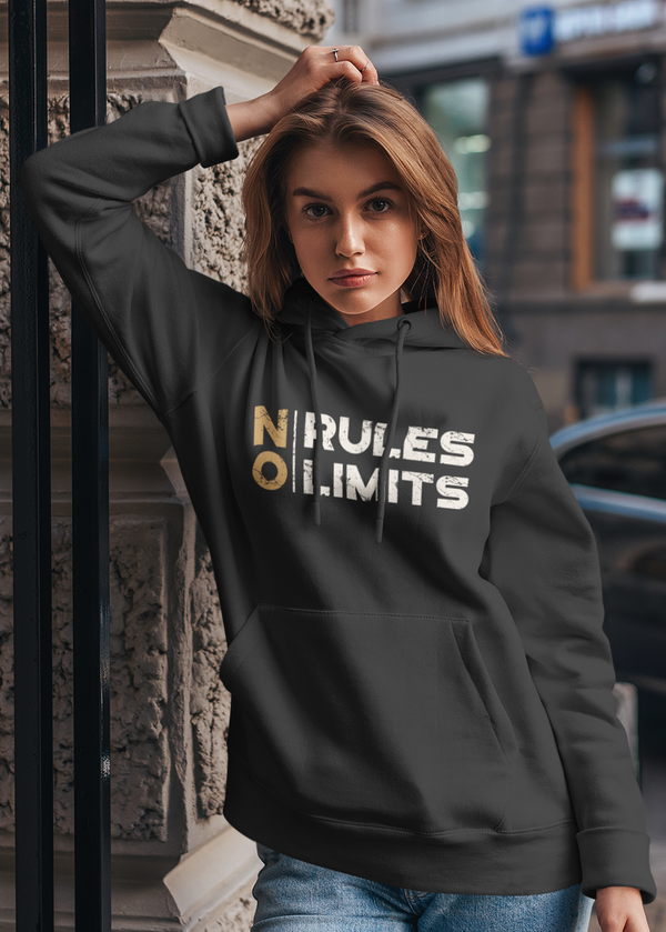 NO RULES / NO LIMITS - Organic Unisex Hoodie - WALiFY